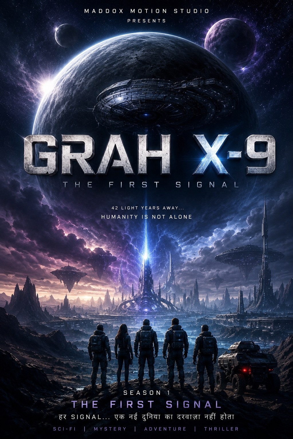 GRAH X-9 — THE FIRST SIGNAL